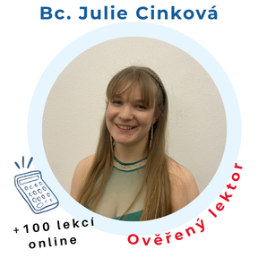 Bc. Julie Cinkov&aacute;
